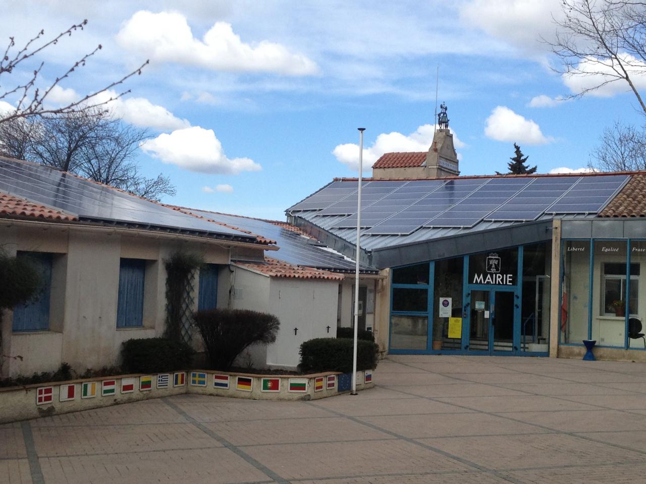 panneaux photovoltaïque var mairie